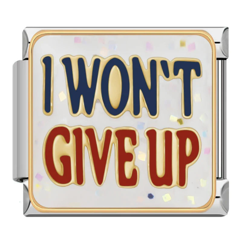I won't give up